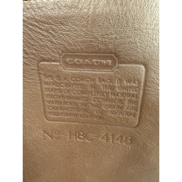 Vintage COACH 4148 Dark Brown Leather Soho Shoulder Bag Made in USA EXCELLENT - Picture 5 of 17